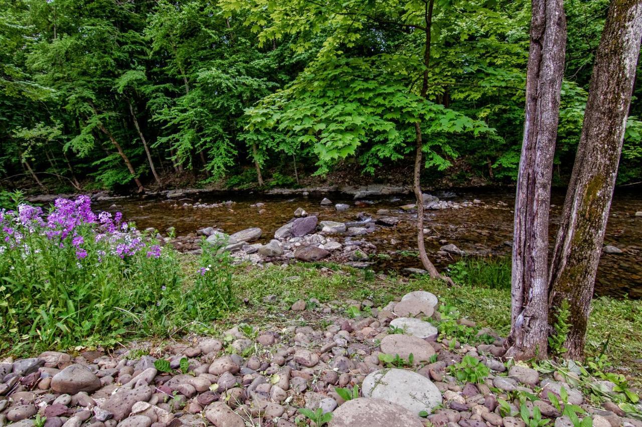Cabin By The Creek With Private Creek Access Tannersville Εξωτερικό φωτογραφία